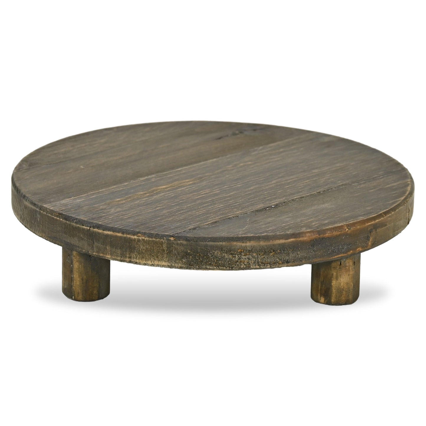 CALABASAS 12" BROWN SOLID WOOD DESK ORGANIZER