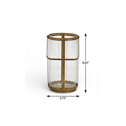 glass tabletop lantern candle holder, tabletop lantern candle holder, lantern candle holder, gold glass tabletop lantern candle, glass tabletop lantern candle