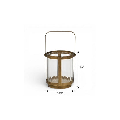 glass tabletop lantern candle holder, tabletop lantern candle holder, lantern candle holder, gold glass tabletop lantern candle, glass tabletop lantern candle