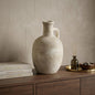 PALISADES 9" BEIGE CERAMIC TABLE VASE - Varnish & Vibe