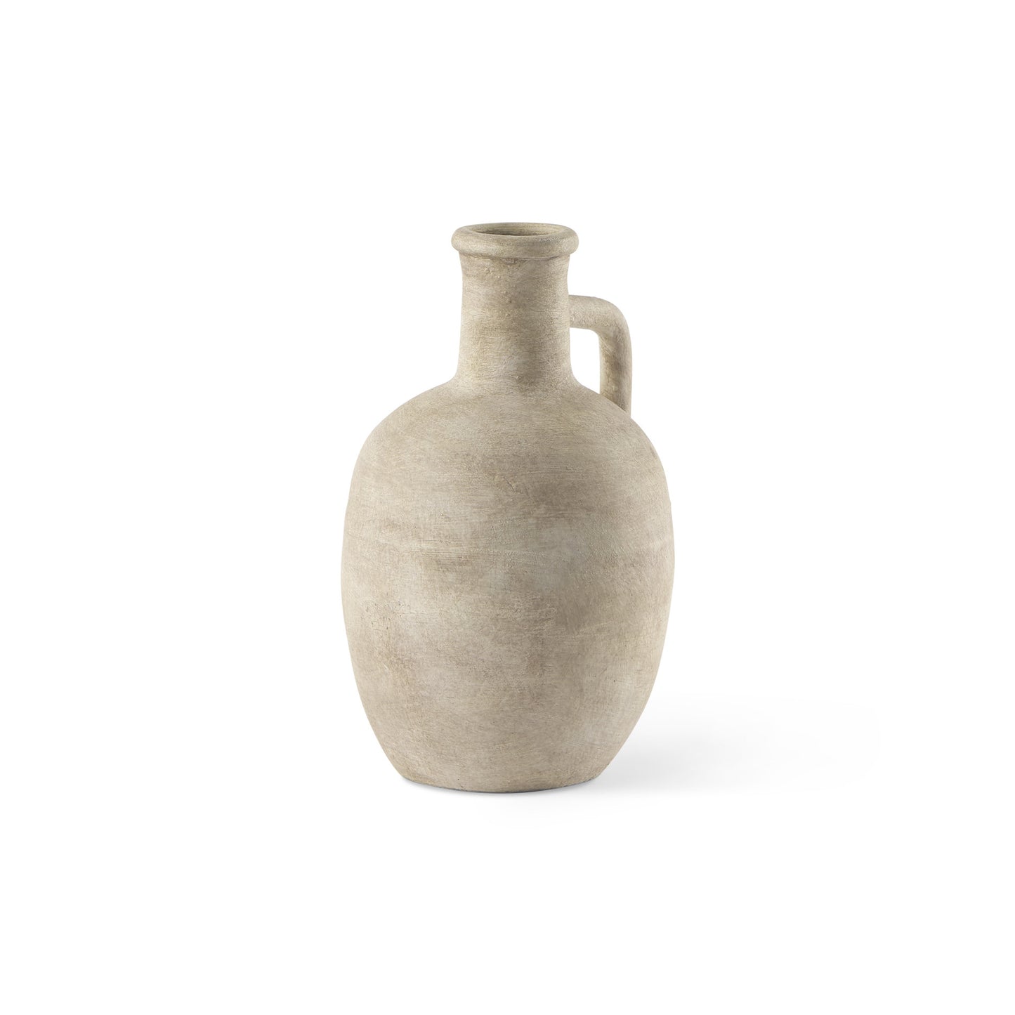 PALISADES 9" BEIGE CERAMIC TABLE VASE - Varnish & Vibe