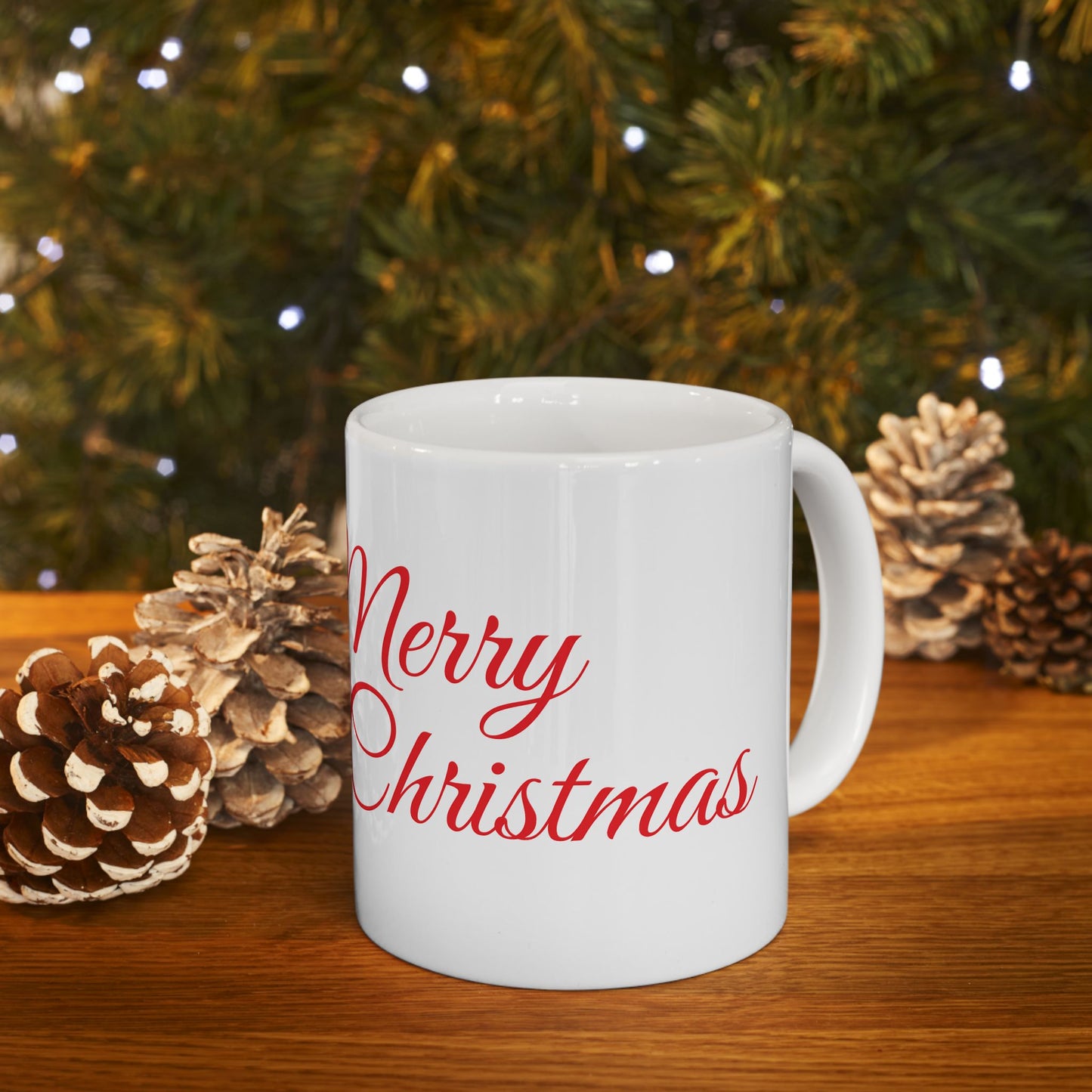 Ho Ho Ho Ceramic Mug, (11oz, 15oz) - Varnish & Vibe