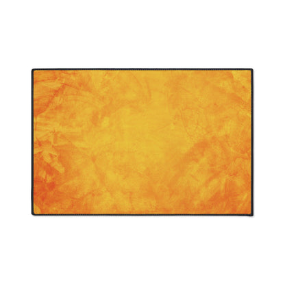 Amber Haze Abstract Fall Elegance Rug