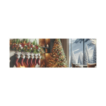 Christmas Matte Canvas, Stretched, 0.75"