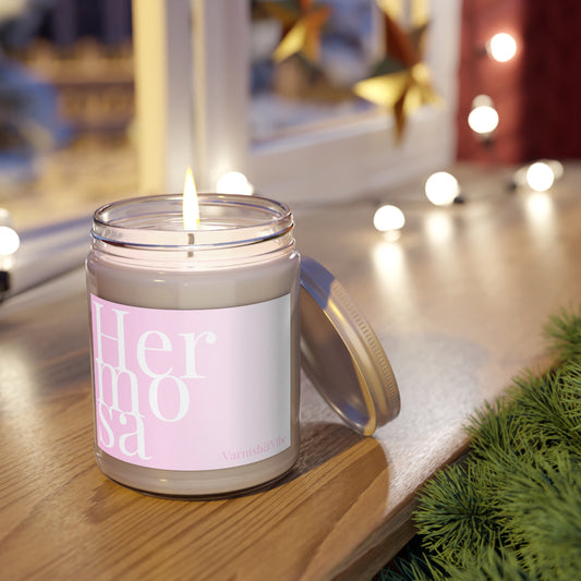 Hermosa Pink Scented Candles, 9oz