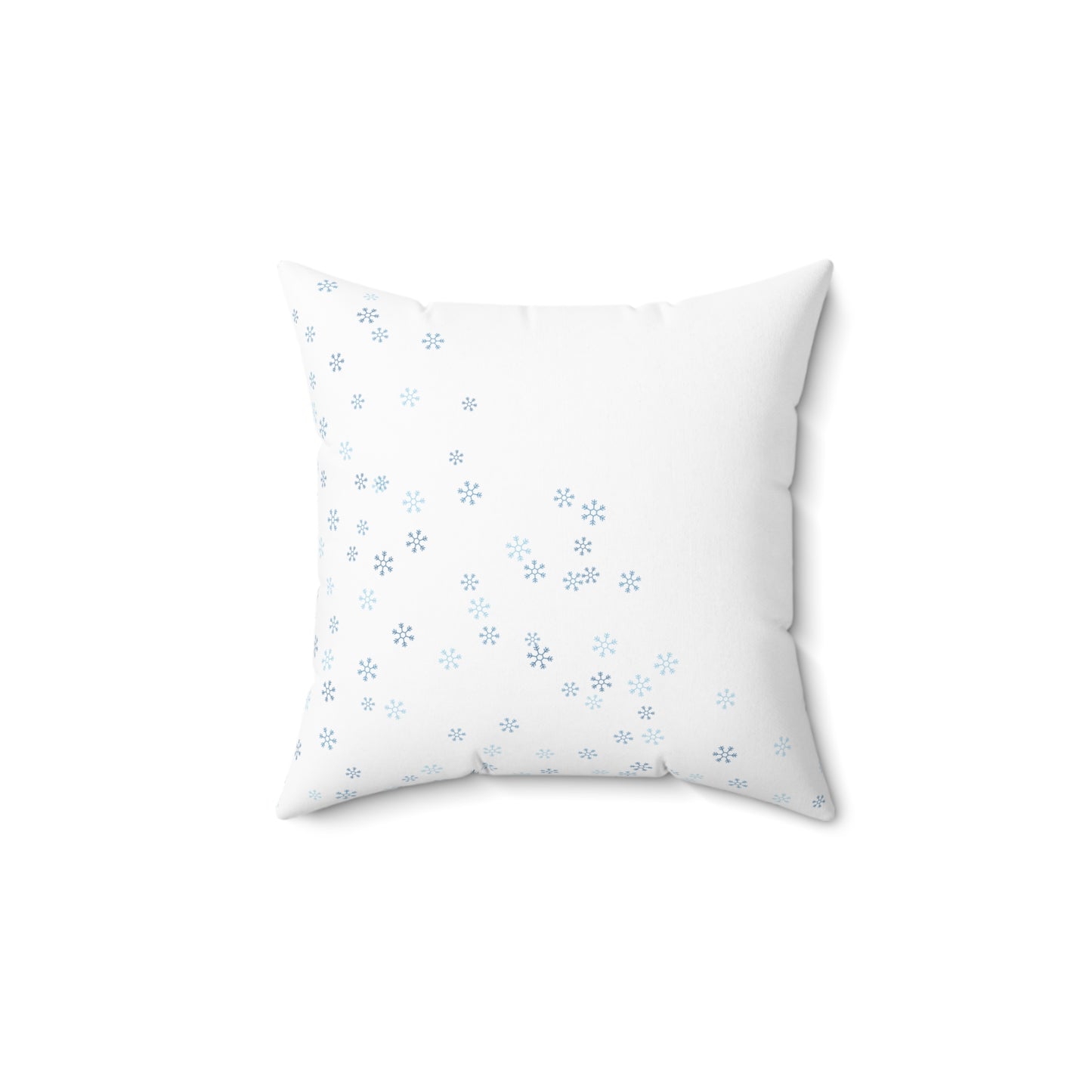 Reindeer Snowflakes Winter Spun Polyester Square Pillow - Varnish & Vibe