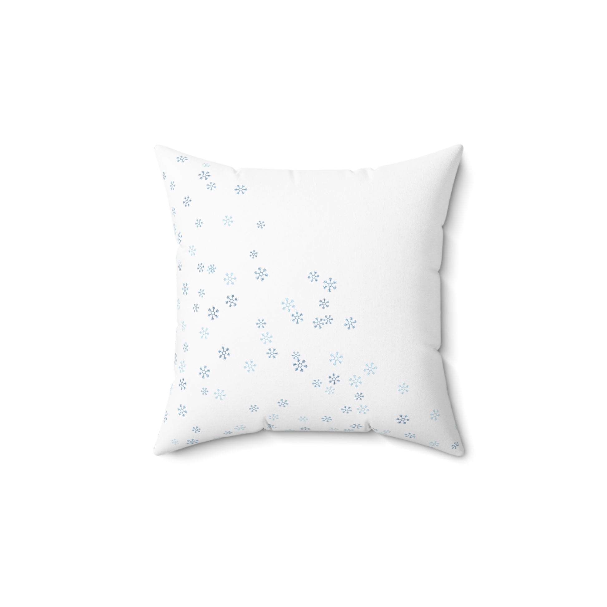 Reindeer Snowflakes Winter Spun Polyester Square Pillow - Varnish & Vibe