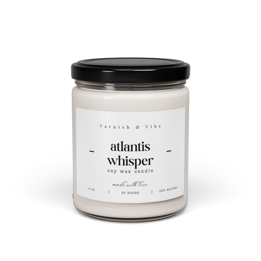Varnish & Vibe Vegan Natural Soy Candle, 9oz
