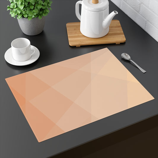 Pumpkin Spice Geometric Fall Charm Placemat