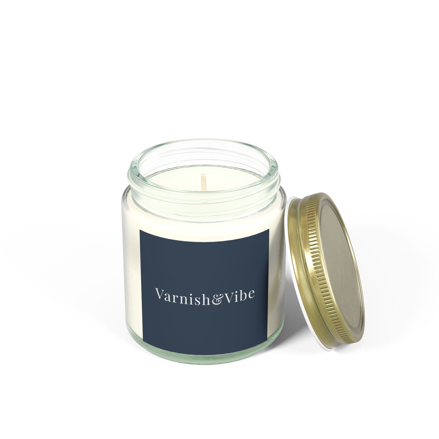 VARNISH & VIBE 4oz/9oz COCONUT APRICOT WAX SCENTED CANDLE