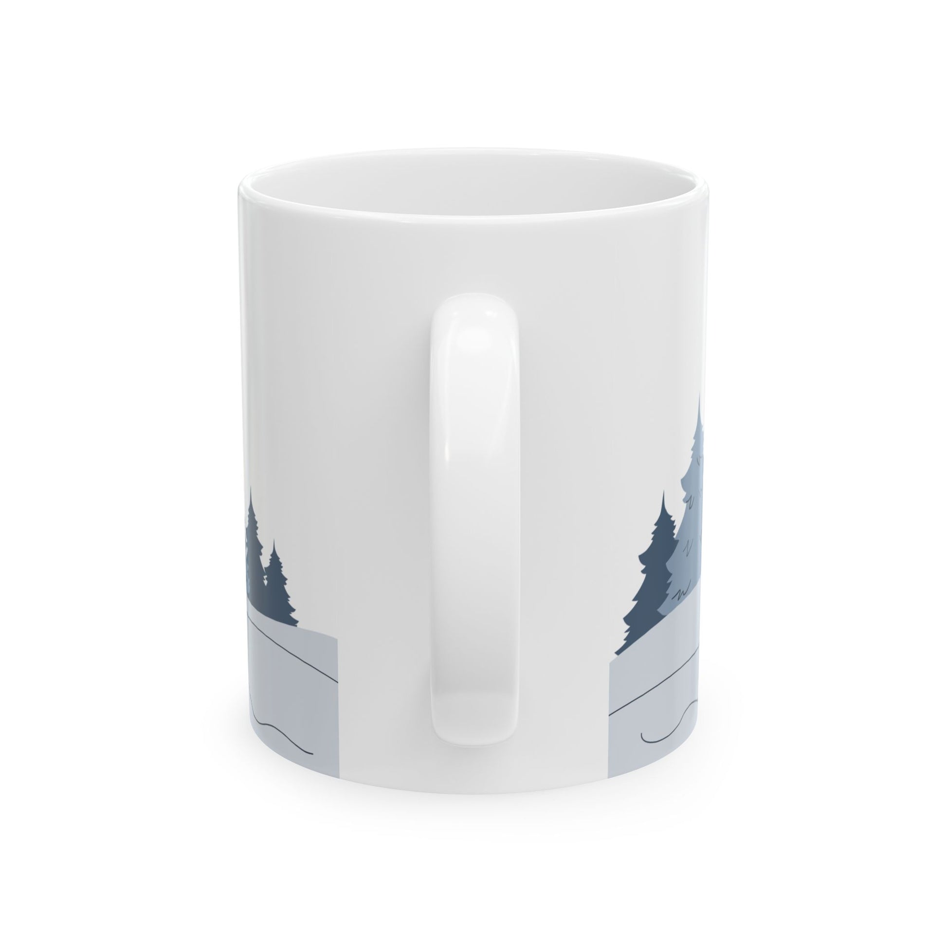 Winter Ceramic Mug, (11oz, 15oz) - Varnish & Vibe