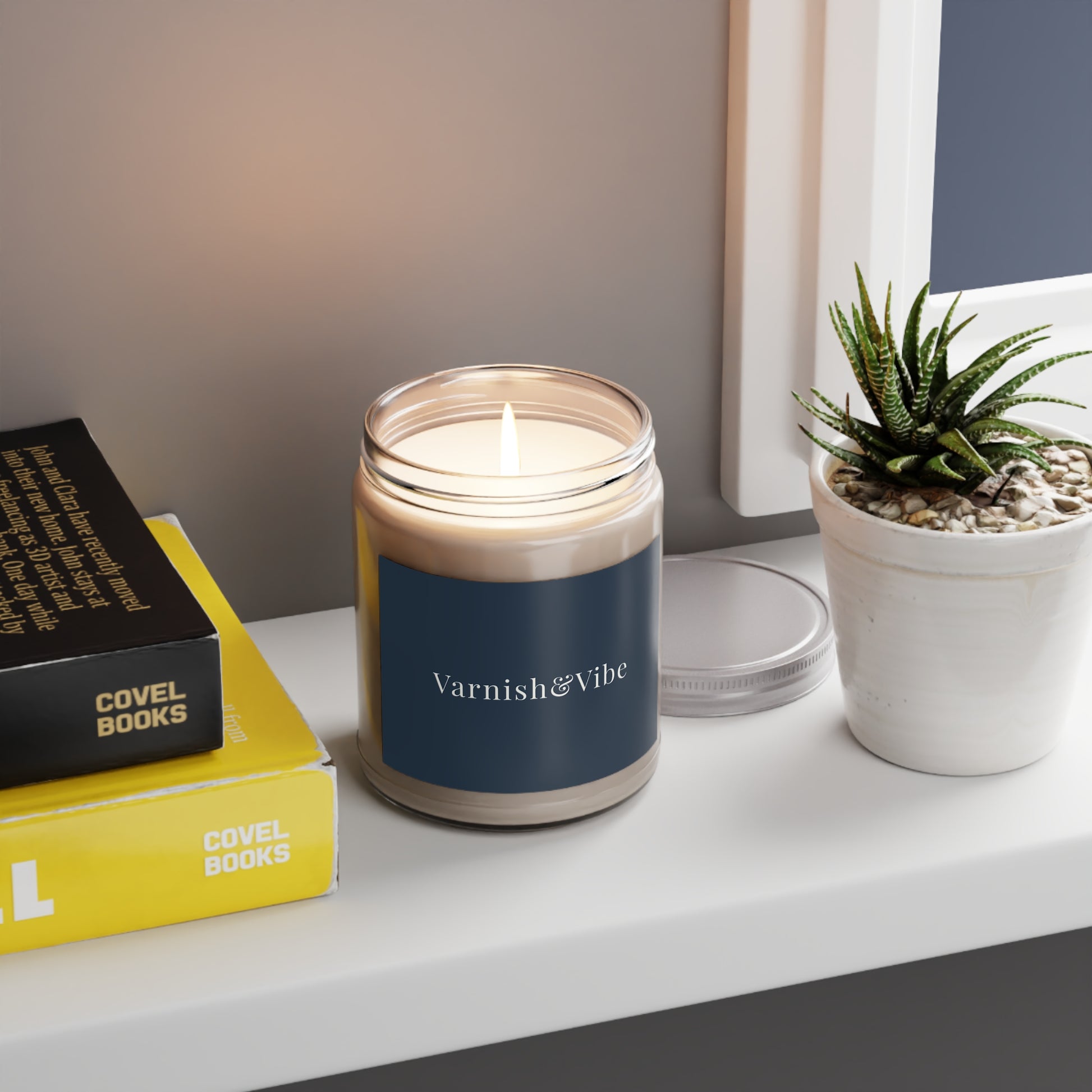 Scented Candle, 9oz - Varnish & Vibe