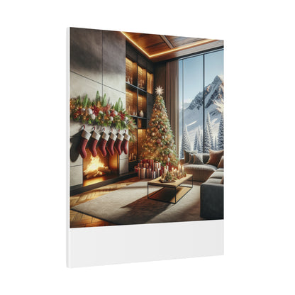 Christmas Matte Canvas, Stretched, 0.75"