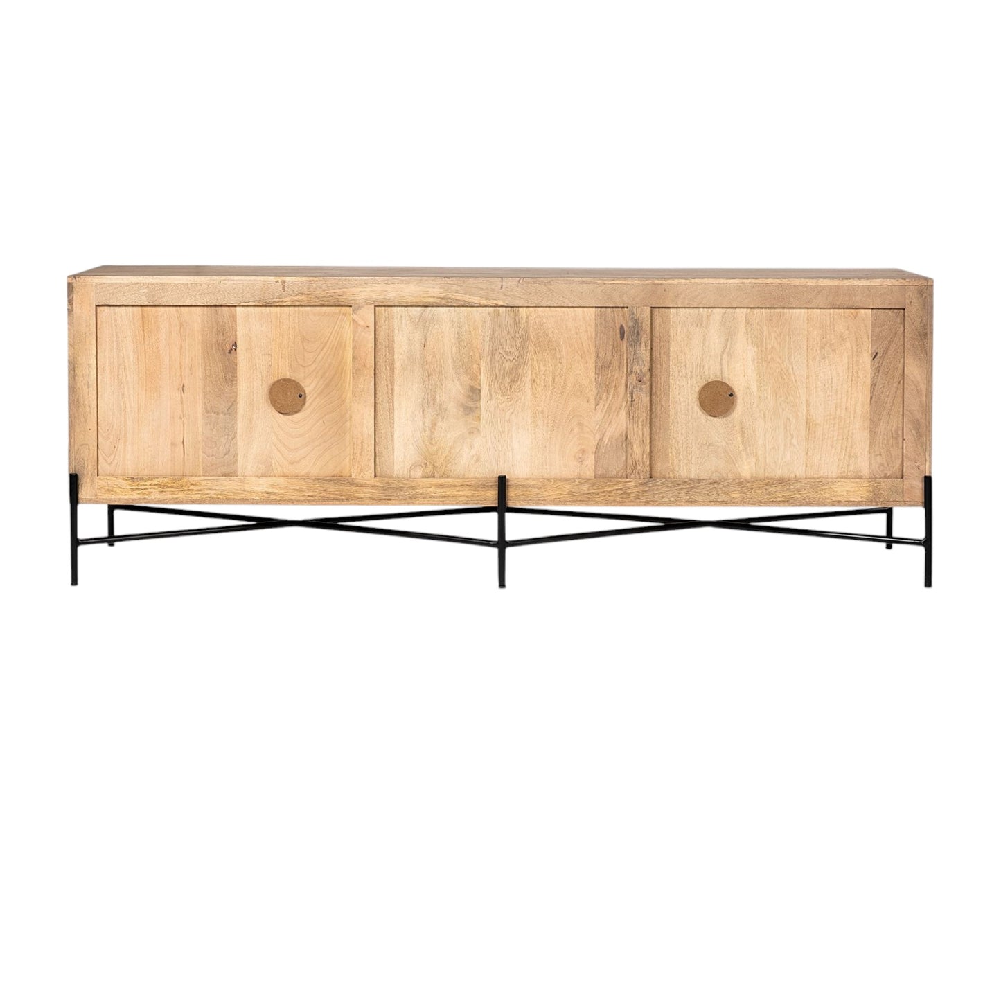 OCEAN 78" SOLID WOOD SIDEBOARD CONSOLE