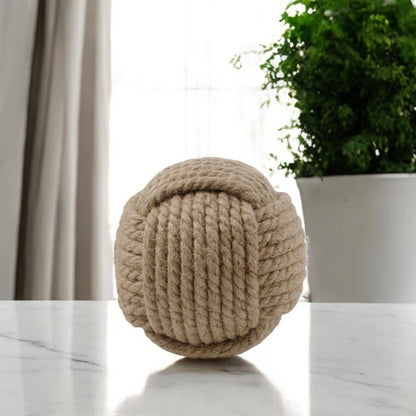 OCEAN 6" JUTE SCULPTURE
